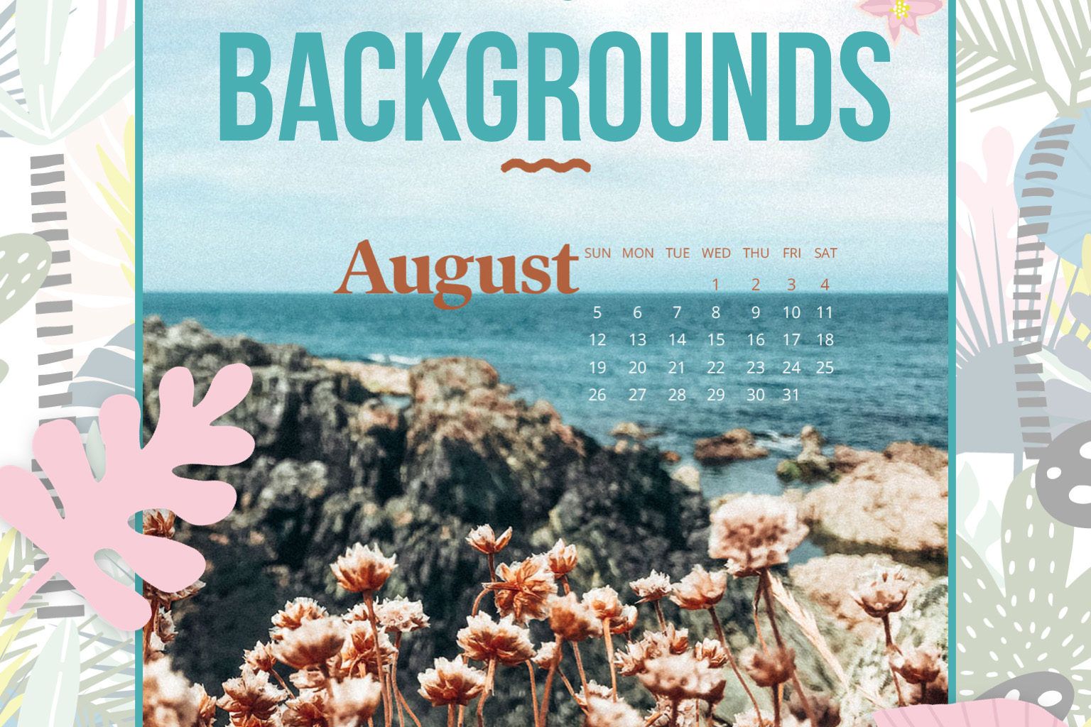 tech backgrounds for August